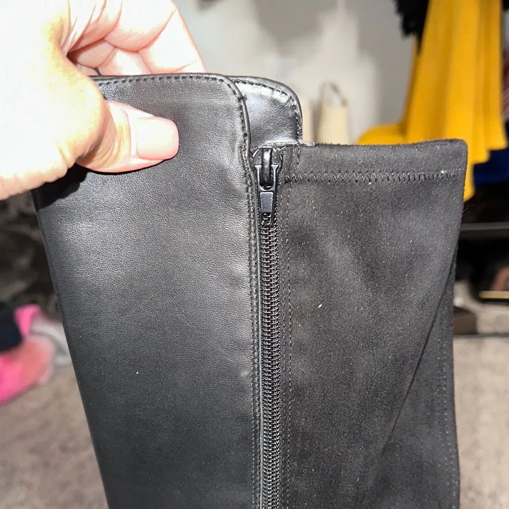 Alfani Step Flex Black Over the Knee Boots - Image 5