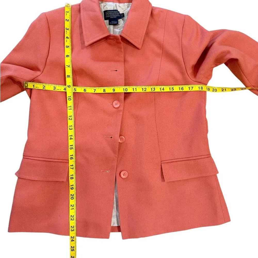 Pendleton vintage 100% virgin wool blazer - Image 12