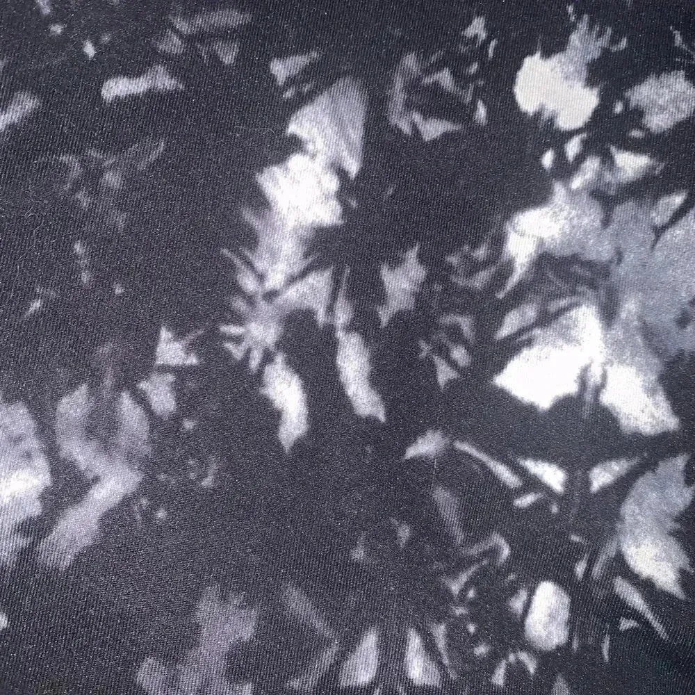 Lululemon Power Y Tank (Luon) Dusk Dye White Black - Image 2