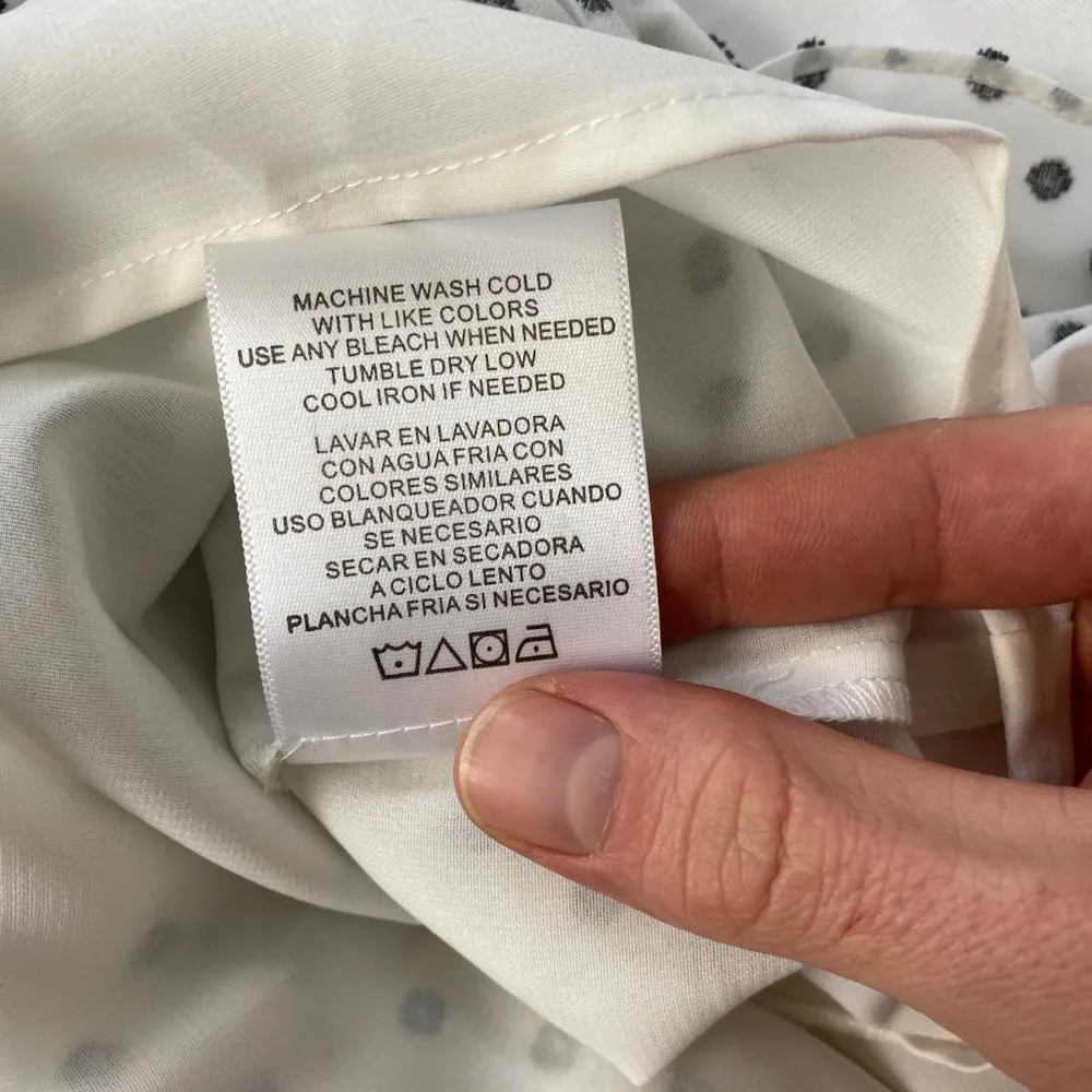 NWT Sam Edelman White & Black Dress - Image 10