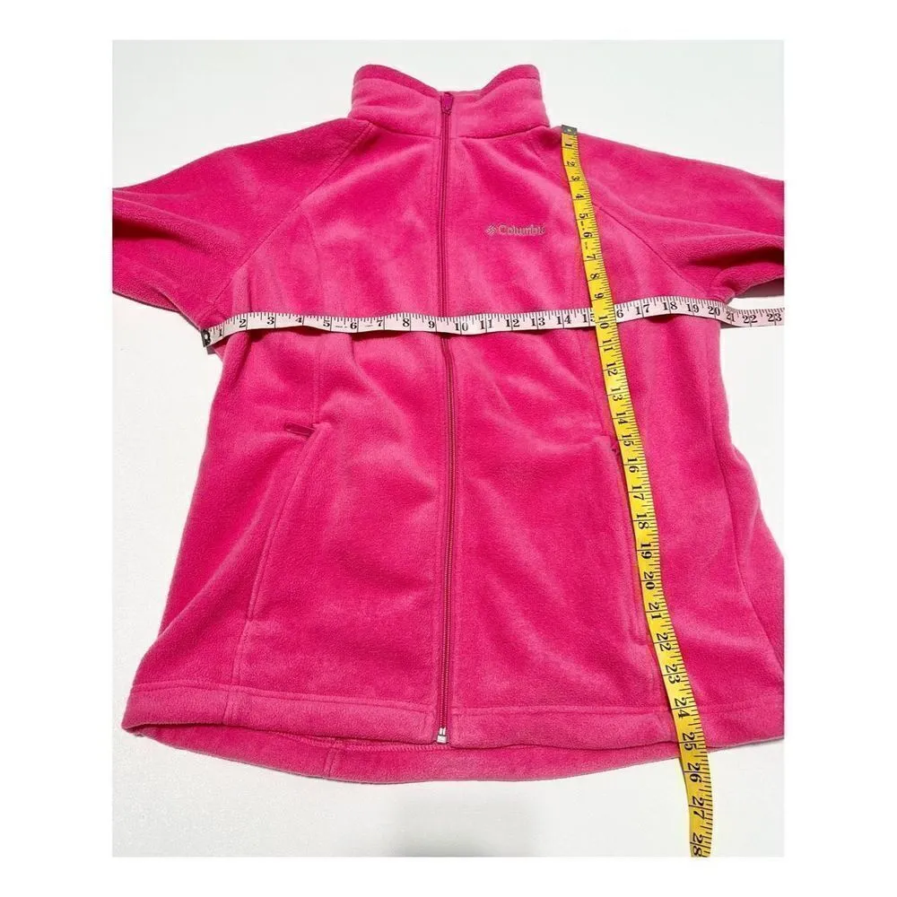 Columbia Women's Sawyer Rapids 2.0 Fleece Jacket Full Zip French Rose Pink Large - Image 7