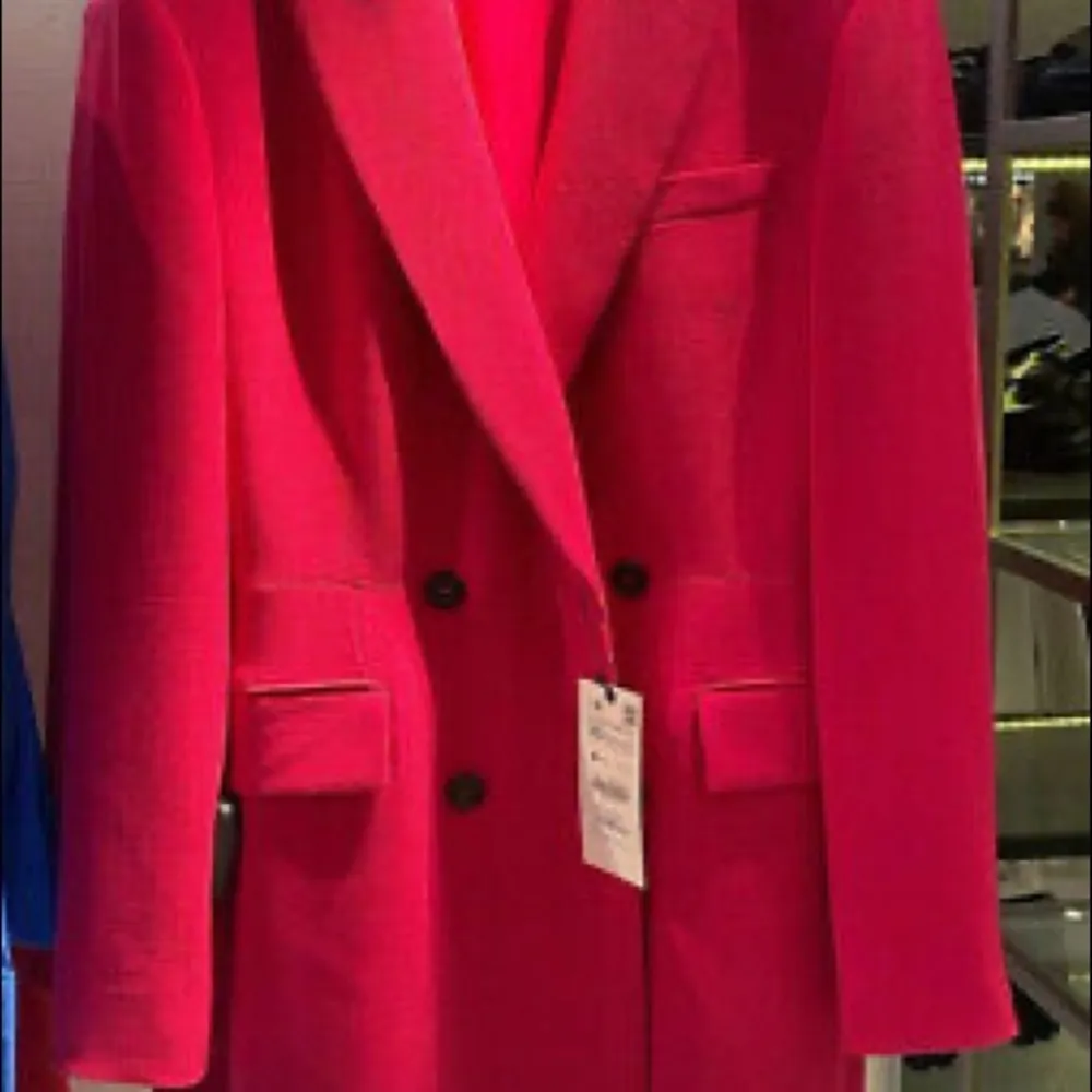 Zara BUTTONED BLAZER DRESS w/ Pockets & Buttons NEW - Image 15