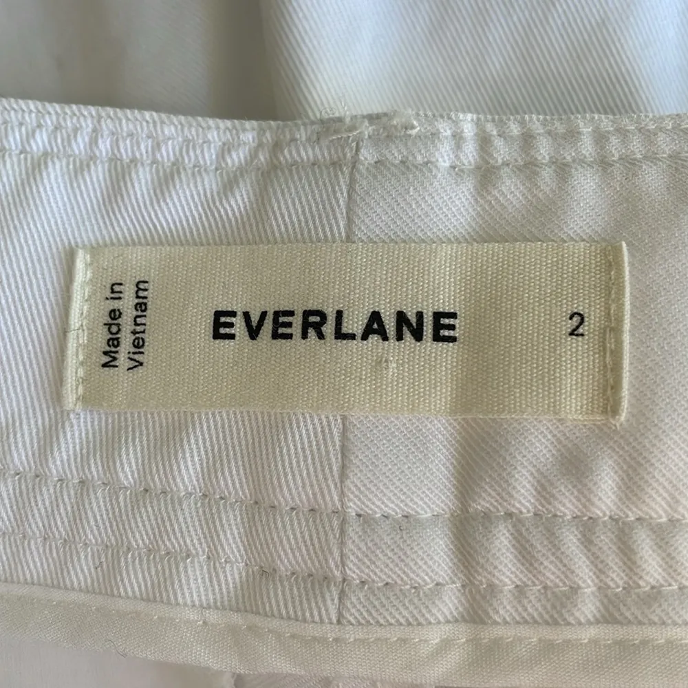 Everlane White The Draper Tapered Pant in Buttersmooth - Image 4