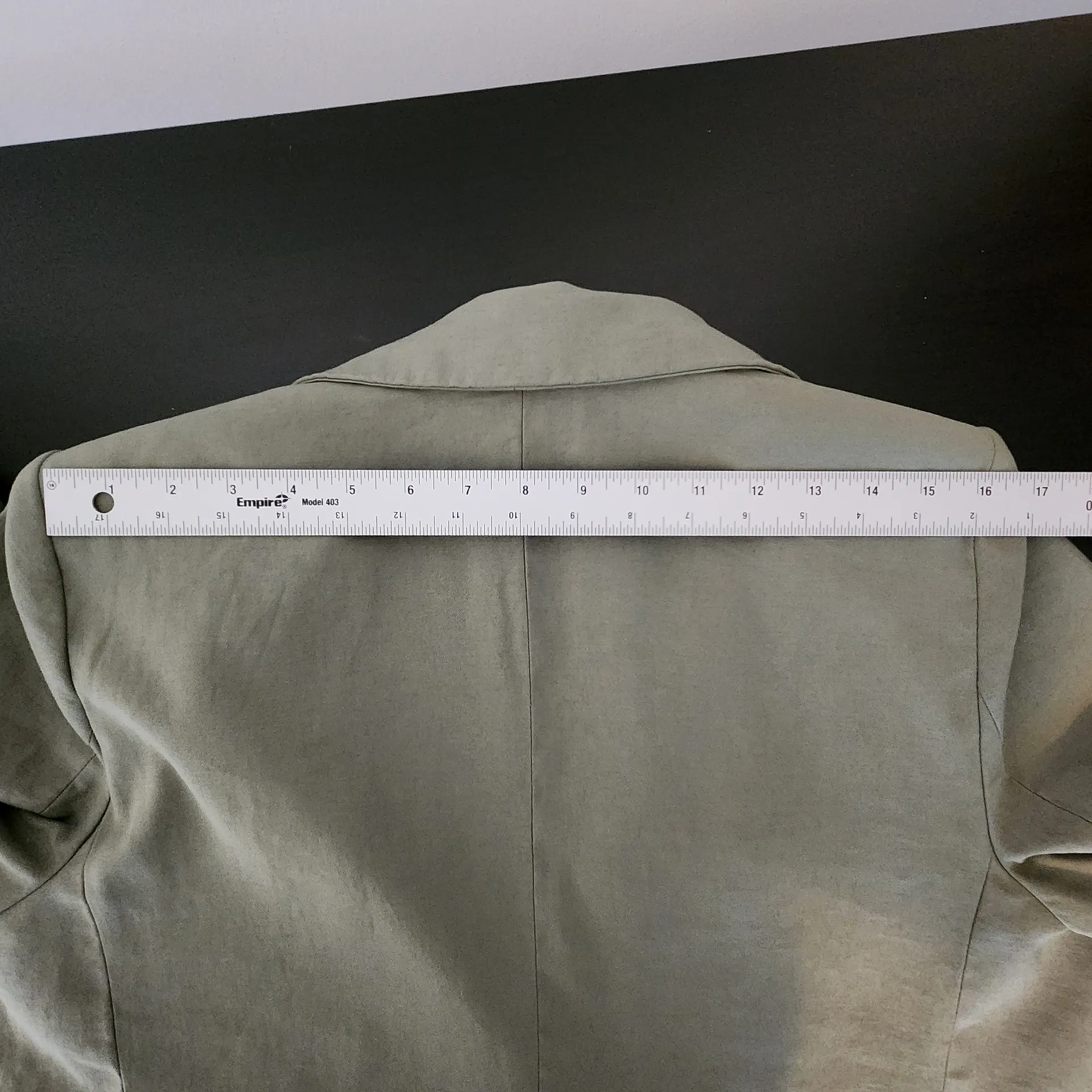 A New Day Women's Sage Green Blazer Size Medium - Image 9