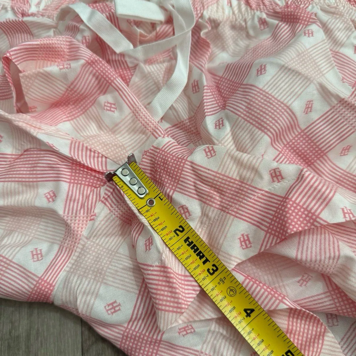 Tommy Hilfiger pink plaid pajama set - Image 4