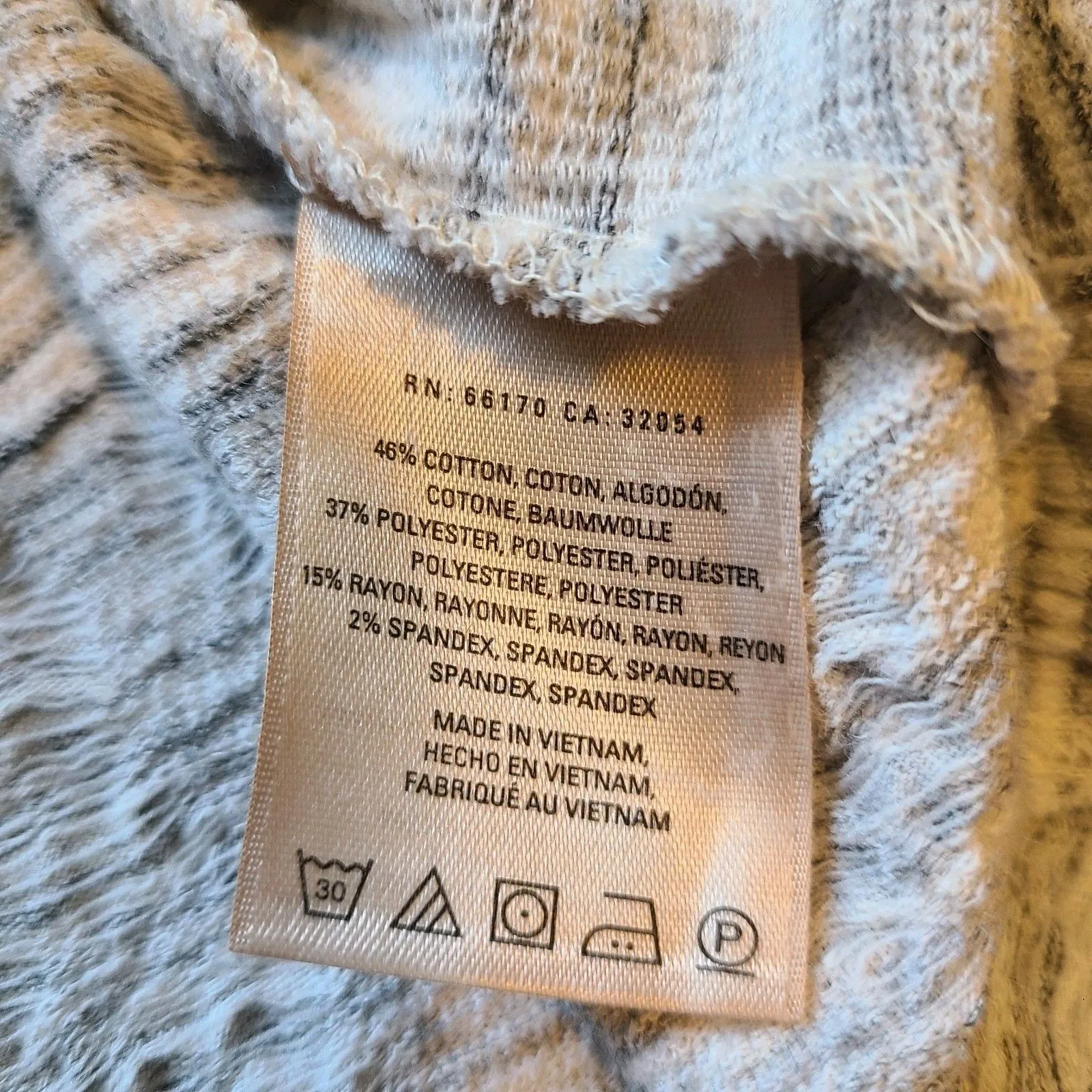 Anthropologie Saturday Sunday Dress Womens Med Gray Cowl Neck 3/4 Sleeve Tunic - Image 11