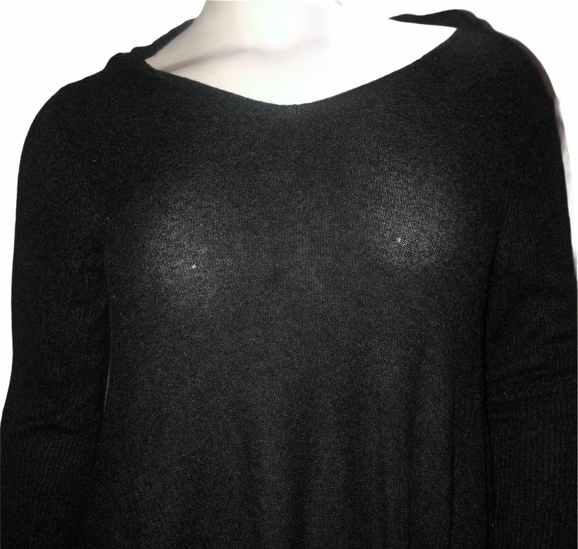 Asymmetrical Hem Sweater - Image 2