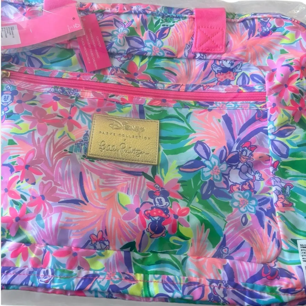 NEW Minnie Mouse and Daisy Duck Weekender Bag by Lilly Pulitzer - Image 7