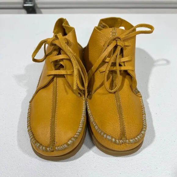 $450 NEW RE/DONE LEATHER MOCCASINS SHOES SZ 40 9 - Image 2