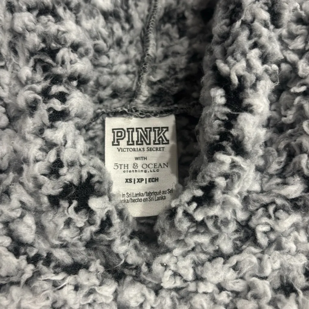 Victoria Secret PINK University of Texas Longhorns Sherpa Hoodie - Image 3