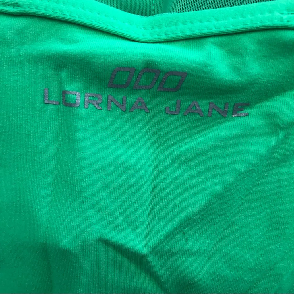 Lorna Jane Excel tank lime green / apple workout tank - Image 3