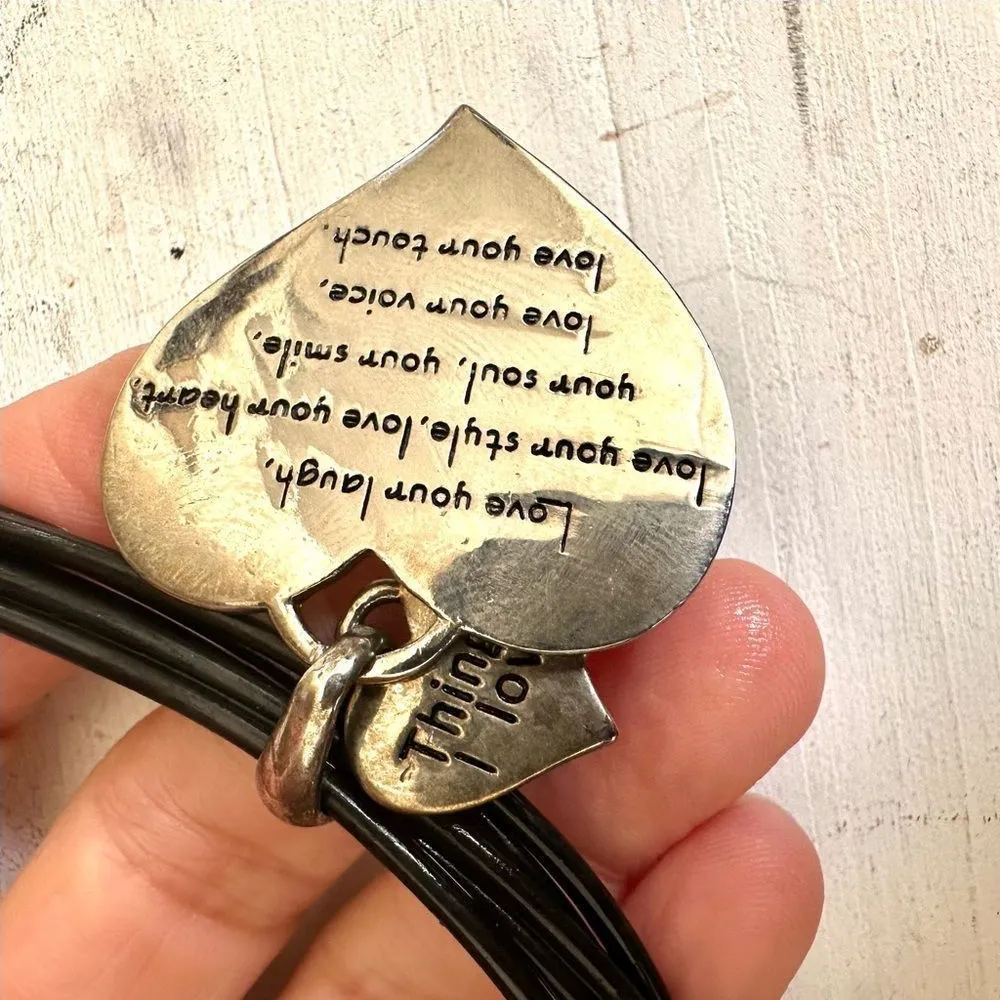 Baublebar gold tone heart tortoise 3 tier earrings - Image 10