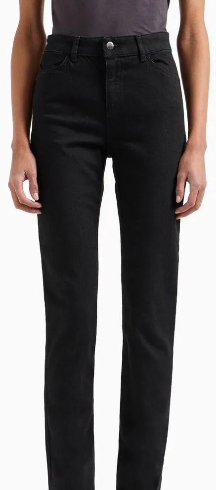 Armani Jeans Black high waisted Skinny - Image 4