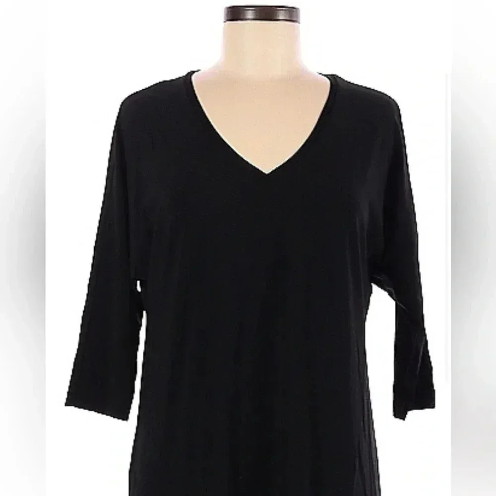 Vintage Barney’s New York Black Timeless Classic Chic Maxi Dress Size Small S - Image 6