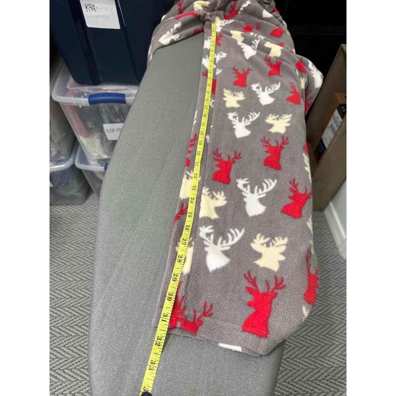 Victory Lounge Fleece‎ Pajama Pants (XXL) Gray - Image 9