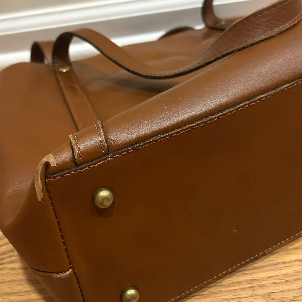 Patricia Nash Heritage Tan Chantilly Vegan Shoulder Bag Style P64501 MSRP 269.00 - Image 9