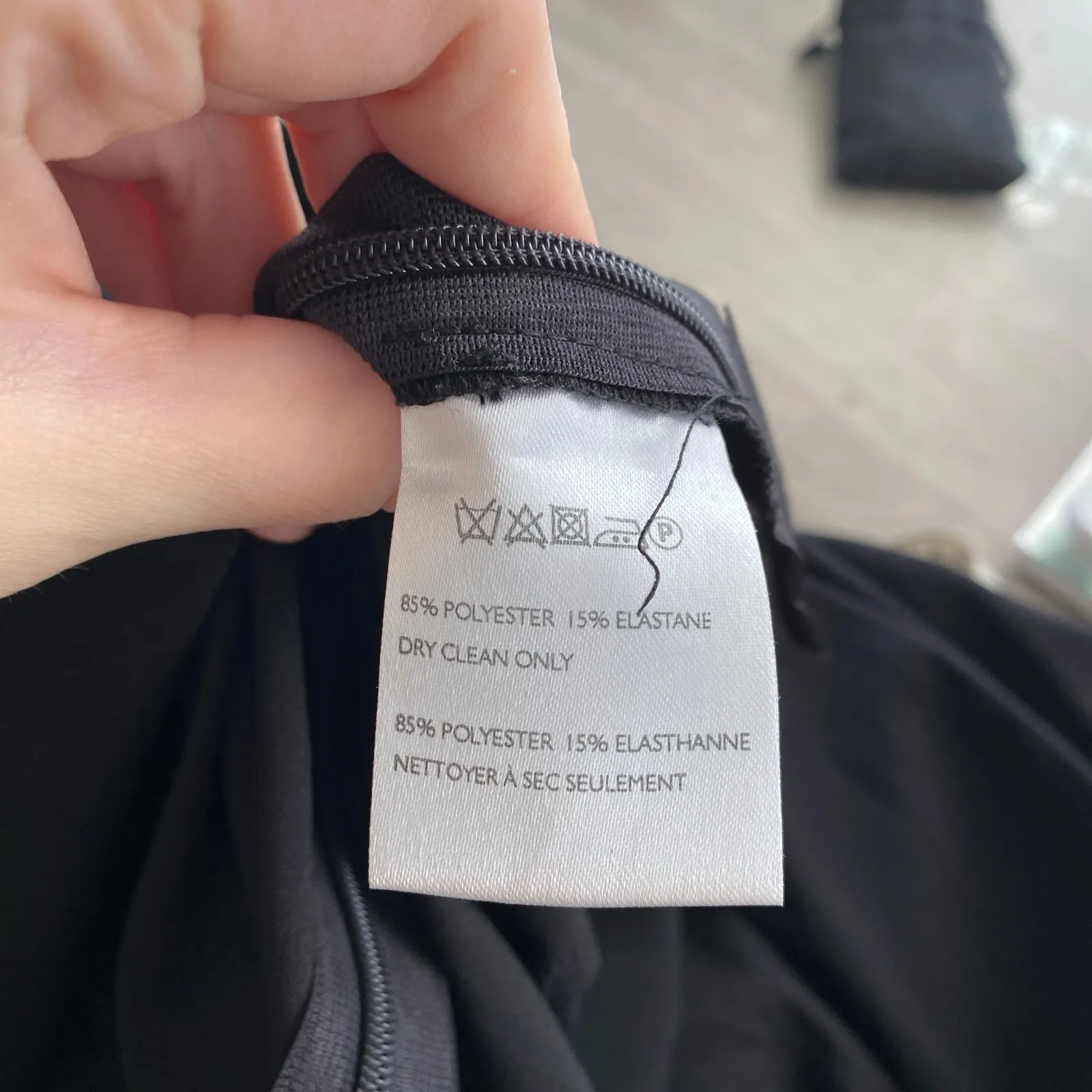 ALICE & UO Apolline Collar Jumpsuit Black Sleeveless Size 2 Blazer Style Ankle - Image 10