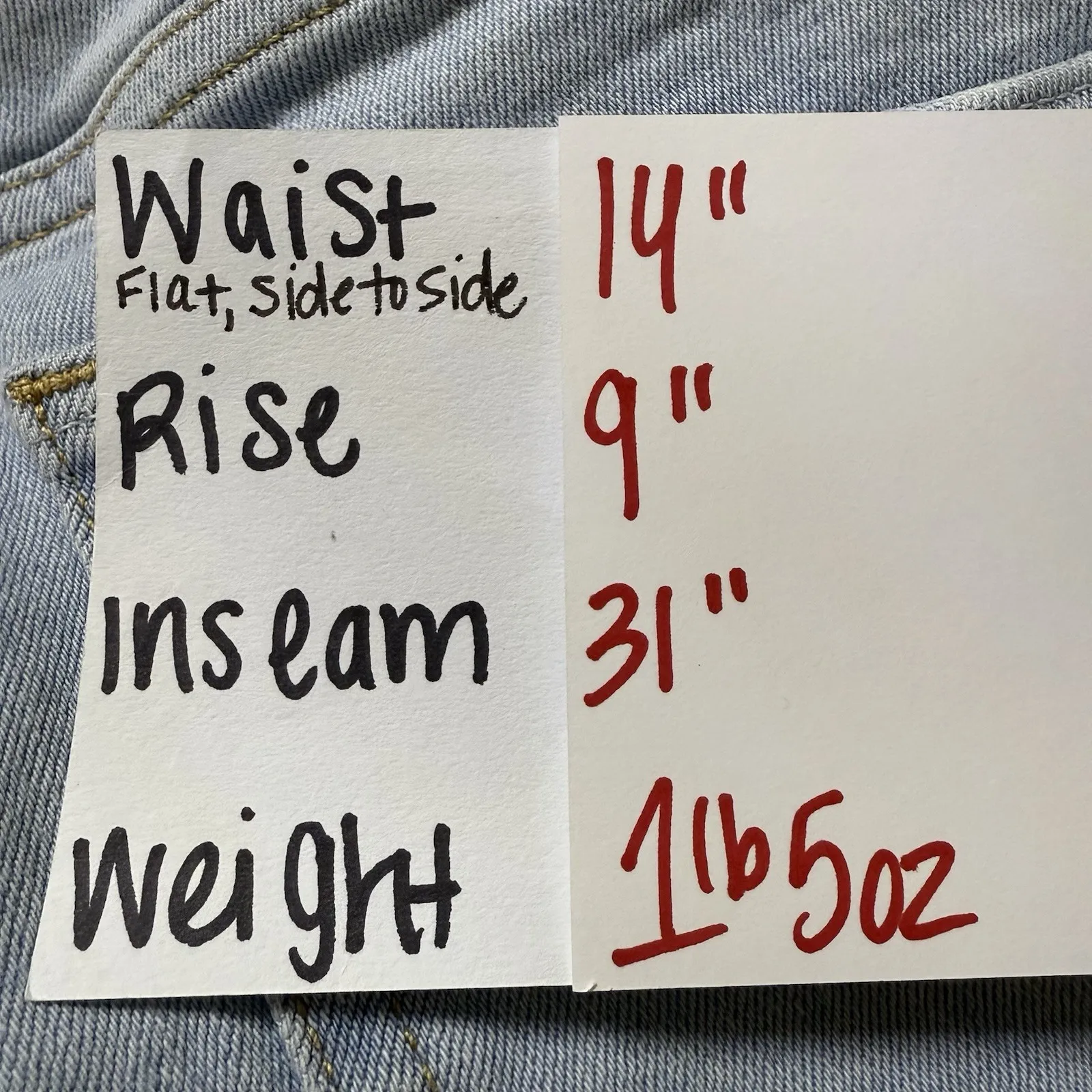 Lovers And Friends Jeans 25 Stretch Denim Flare Low Rise River In Key West $158‎ - Image 8