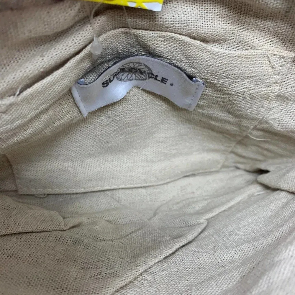 SoulCycle ‎ Script Natural Pouch Whimsical Clutch - Image 7