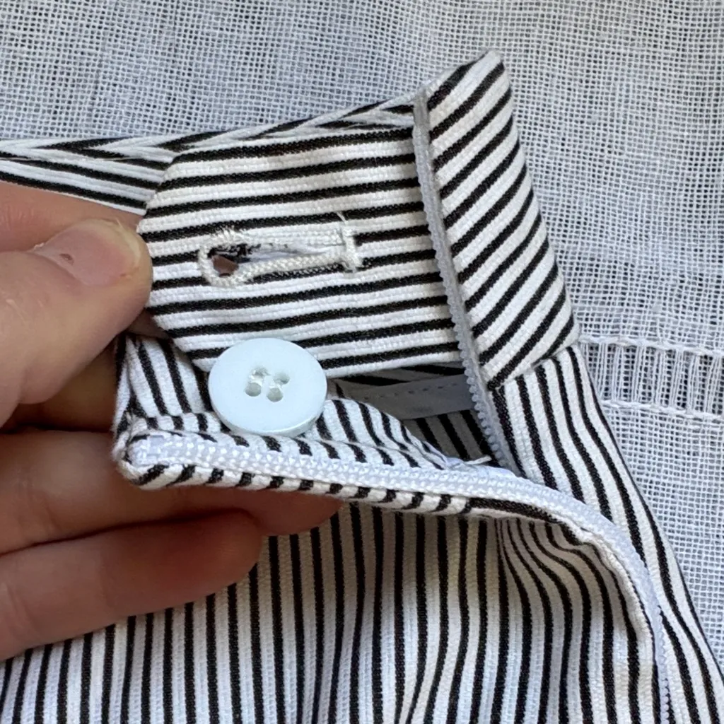 TALBOTS CHATHAM ANKLE PANTS - STRIPE - Image 5