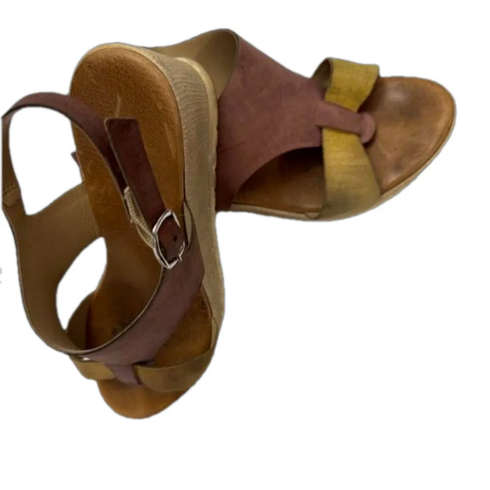 Wedges Made In Spain Tan Size 9 - Image 3