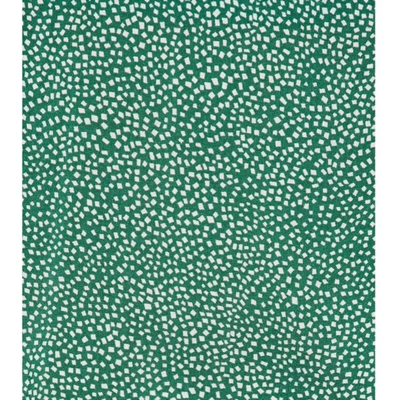 AUGUSTE Diamond Rumba Green & White Dot Mini Dress Size 4 - Image 9
