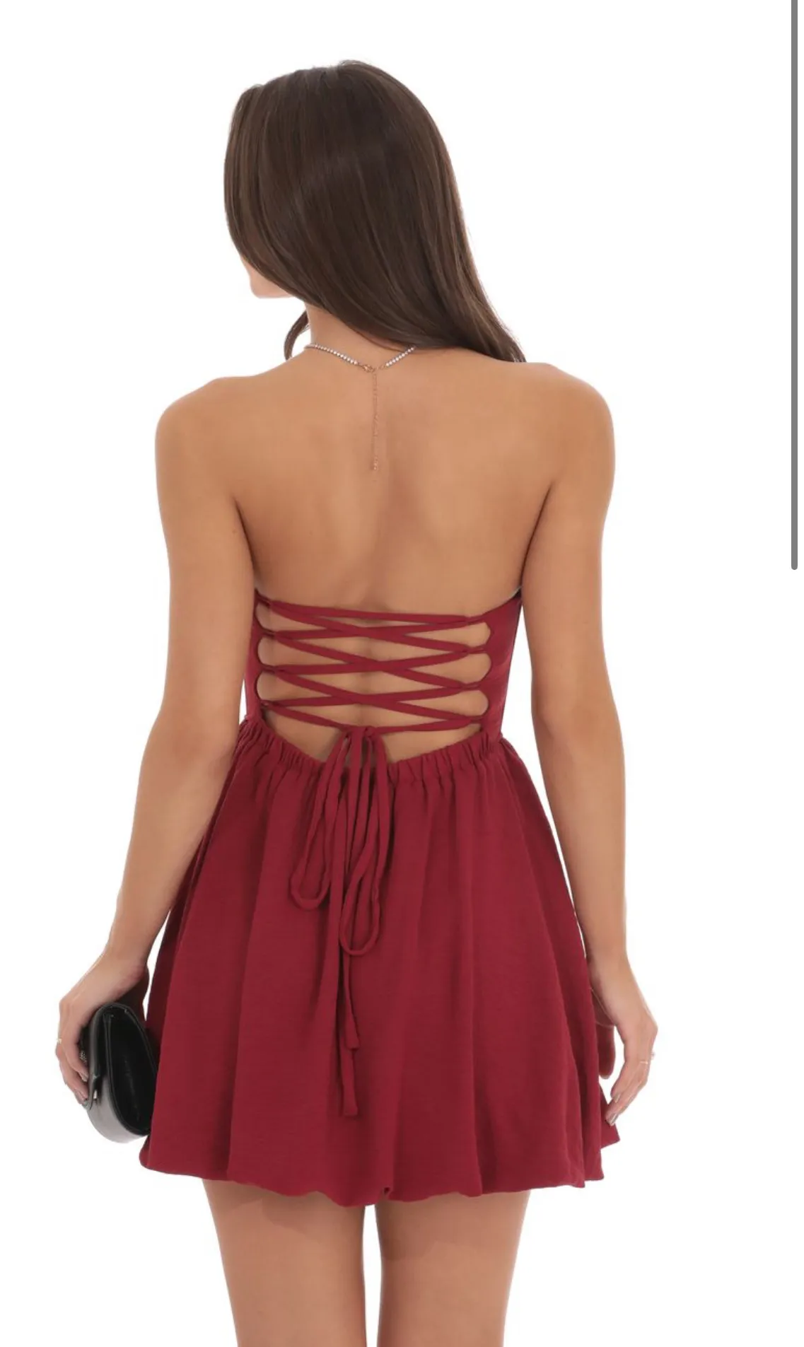 Lucy in the Sky Strapless Dress - Image 2