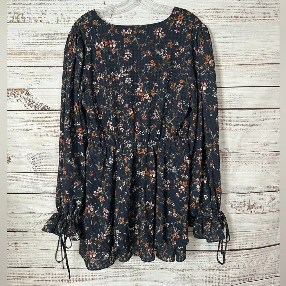 Tularosa x Revolve Deedee Black Floral Mini Dress, EUC, Size Medium, MSRP $188 - Image 11
