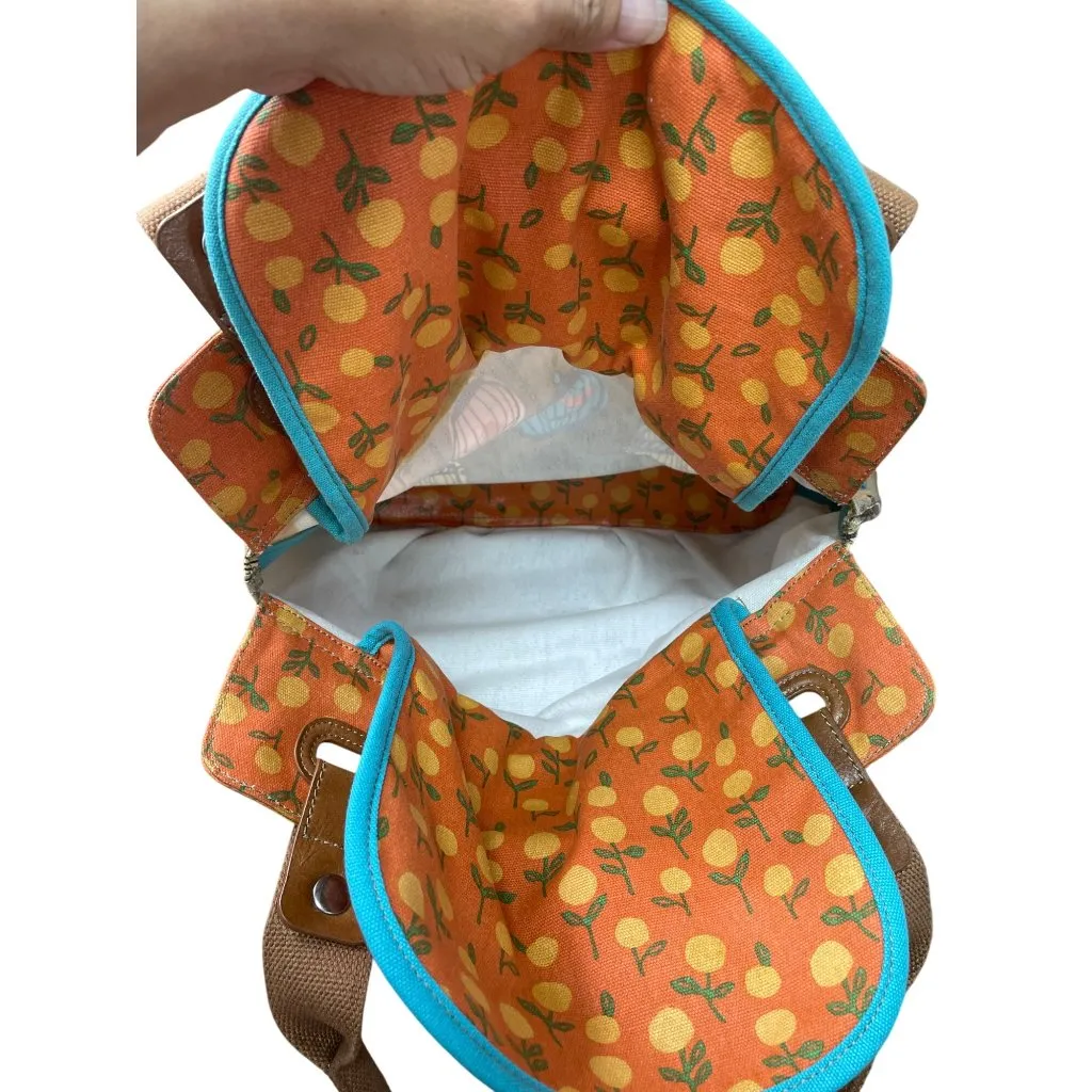 Fossil Key-Per vintge Colorful floral Birdcage Print shoulder Handbag SKU 9031 - Image 13