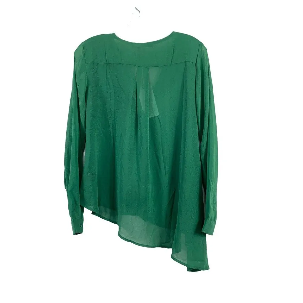 Potter's Pot Women's Shear Green Blouse - Image 2