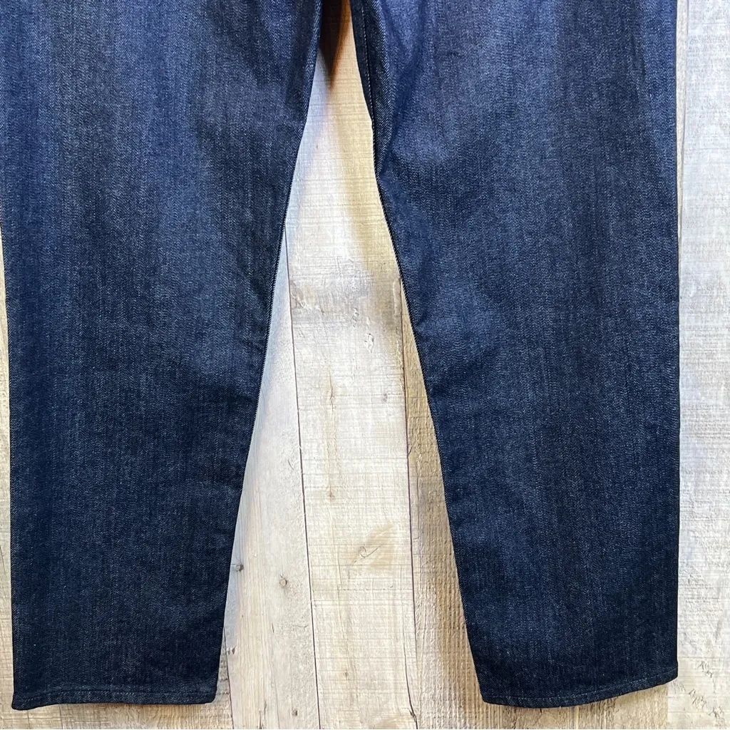 Lee Body Optix + Cushnie Size 31/12 Cropped Straight Leg Dark Wash Denim… - Image 5