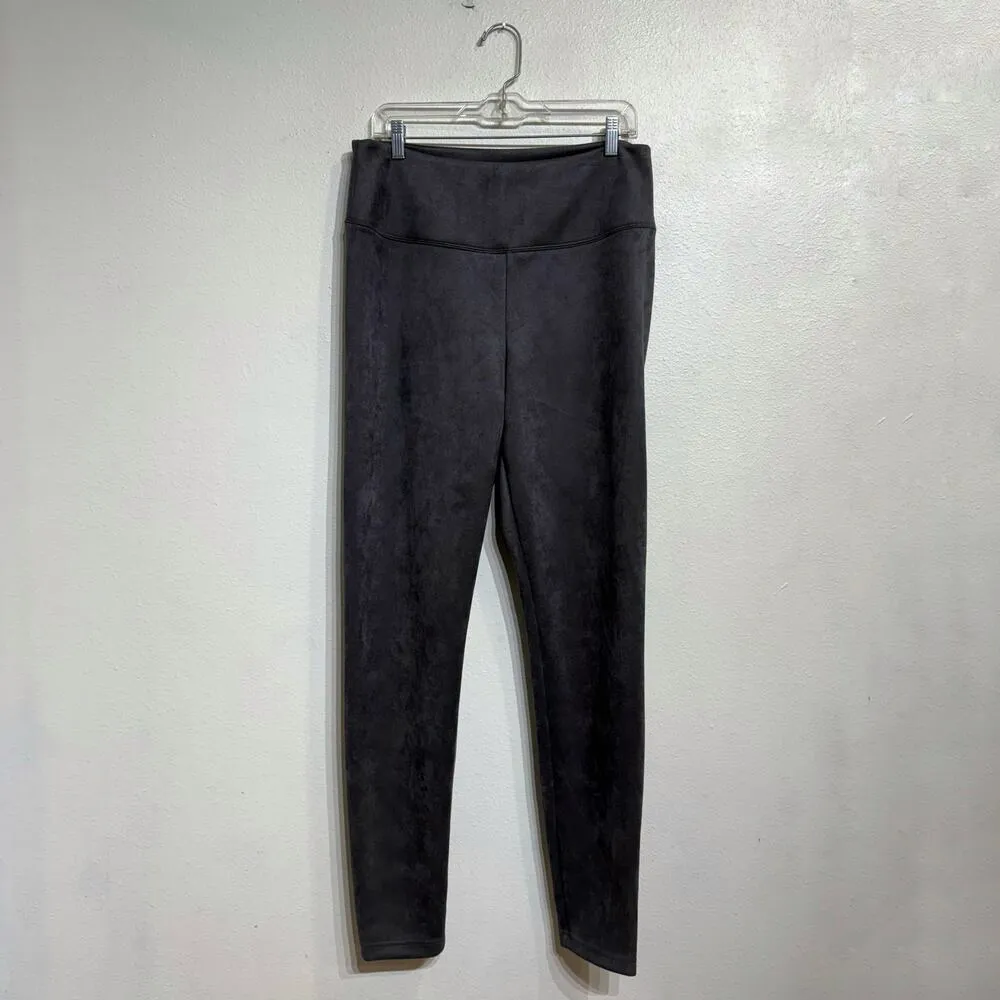 WHBM Blackened Pearl Ultra Suede Runway Leggings Sz 16L NWT - Image 2