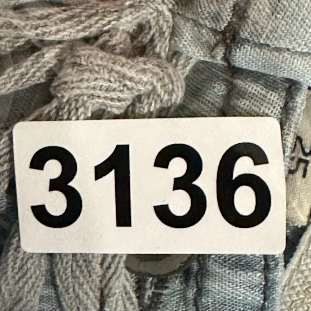 Marrakech Women’s Size 25 Light Blue Gray Camo Print Tuxedo Striped Shorts - Image 5