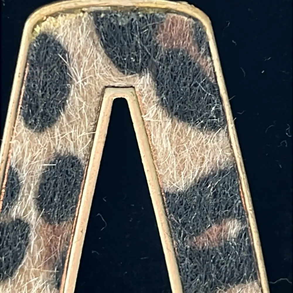 Make a Statement with these adorable leopard print earrings Tan - Image 3