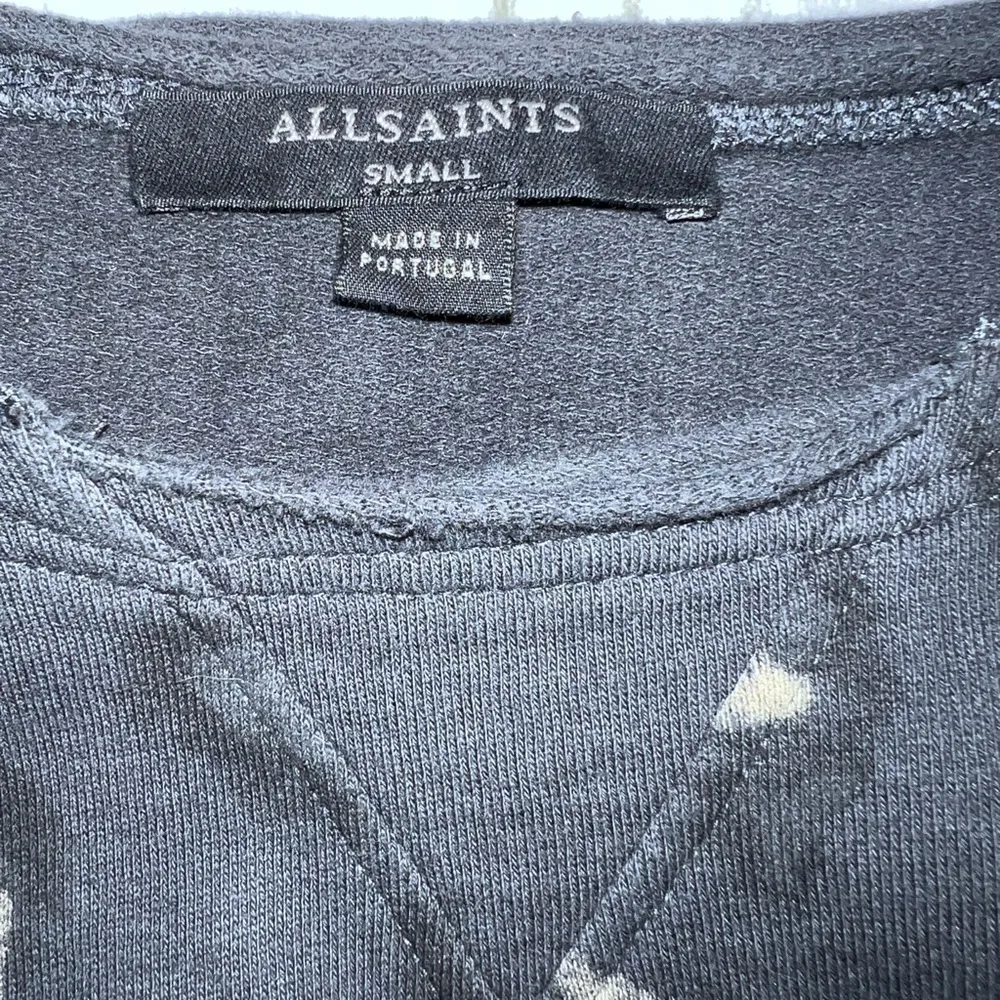 ALLSAINTS BLACK ANIMAL PRINT SWEATSHIRT - Image 4