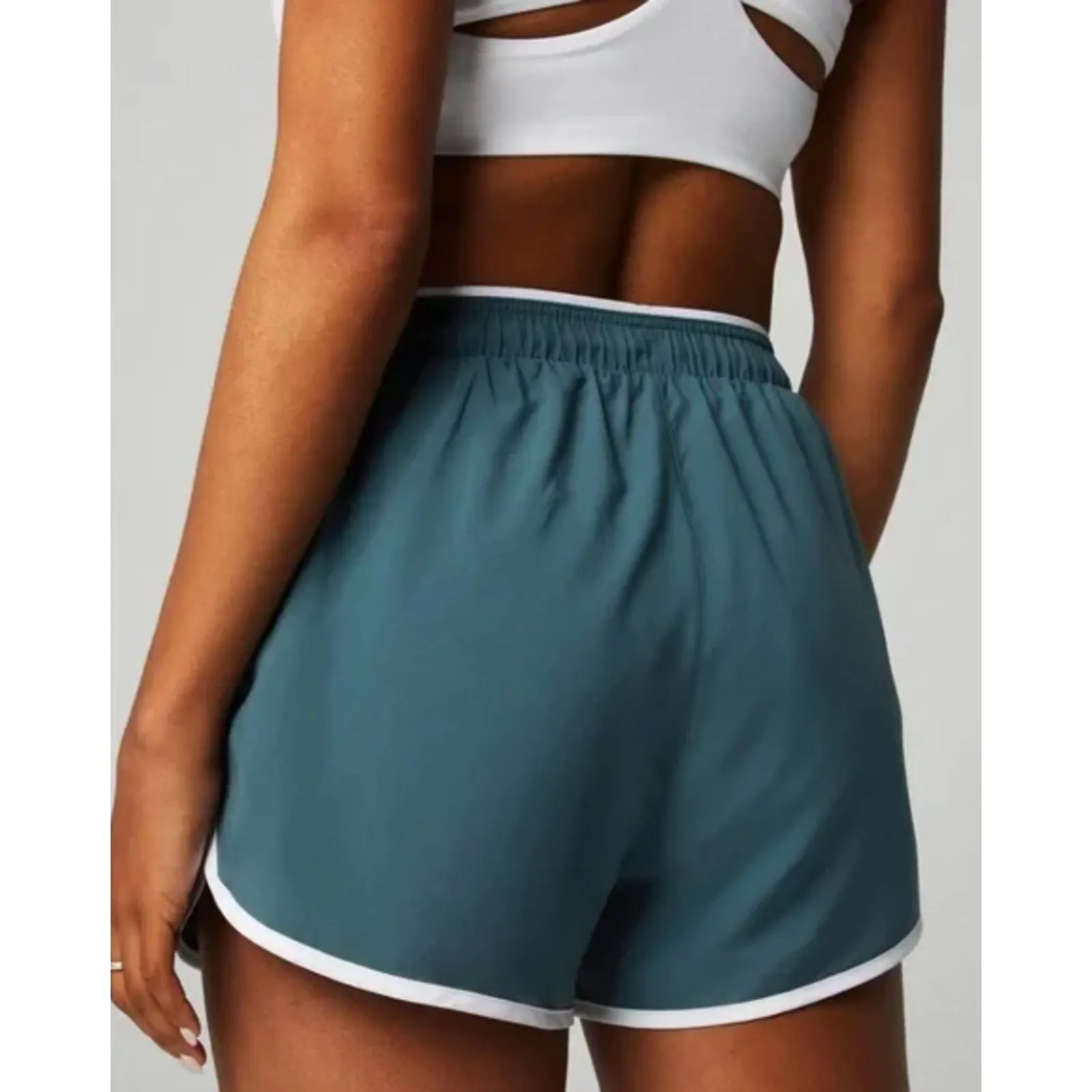 Fabletics Heritage Dolphin Short in Teal Size XS - Image 2