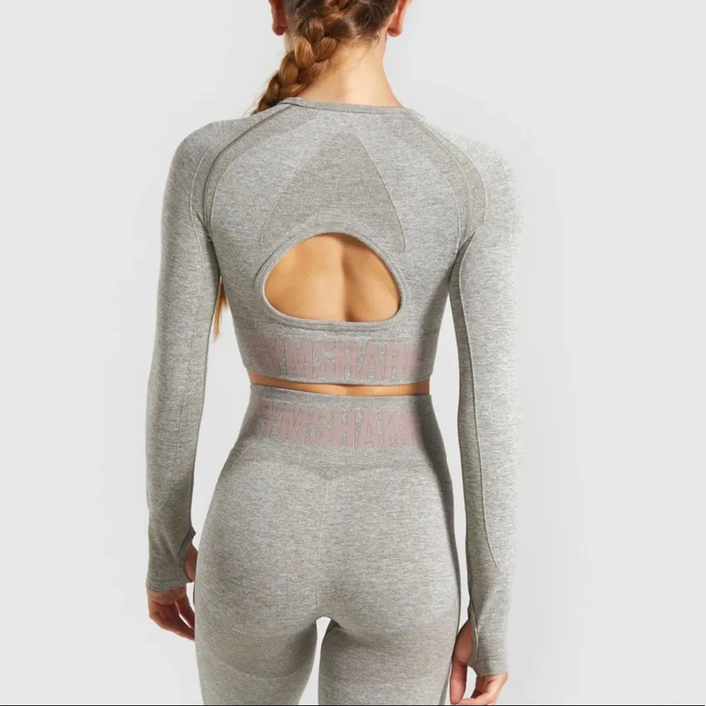 Gymshark Flex Sports Long Sleeve Crop Top XS - Image 10