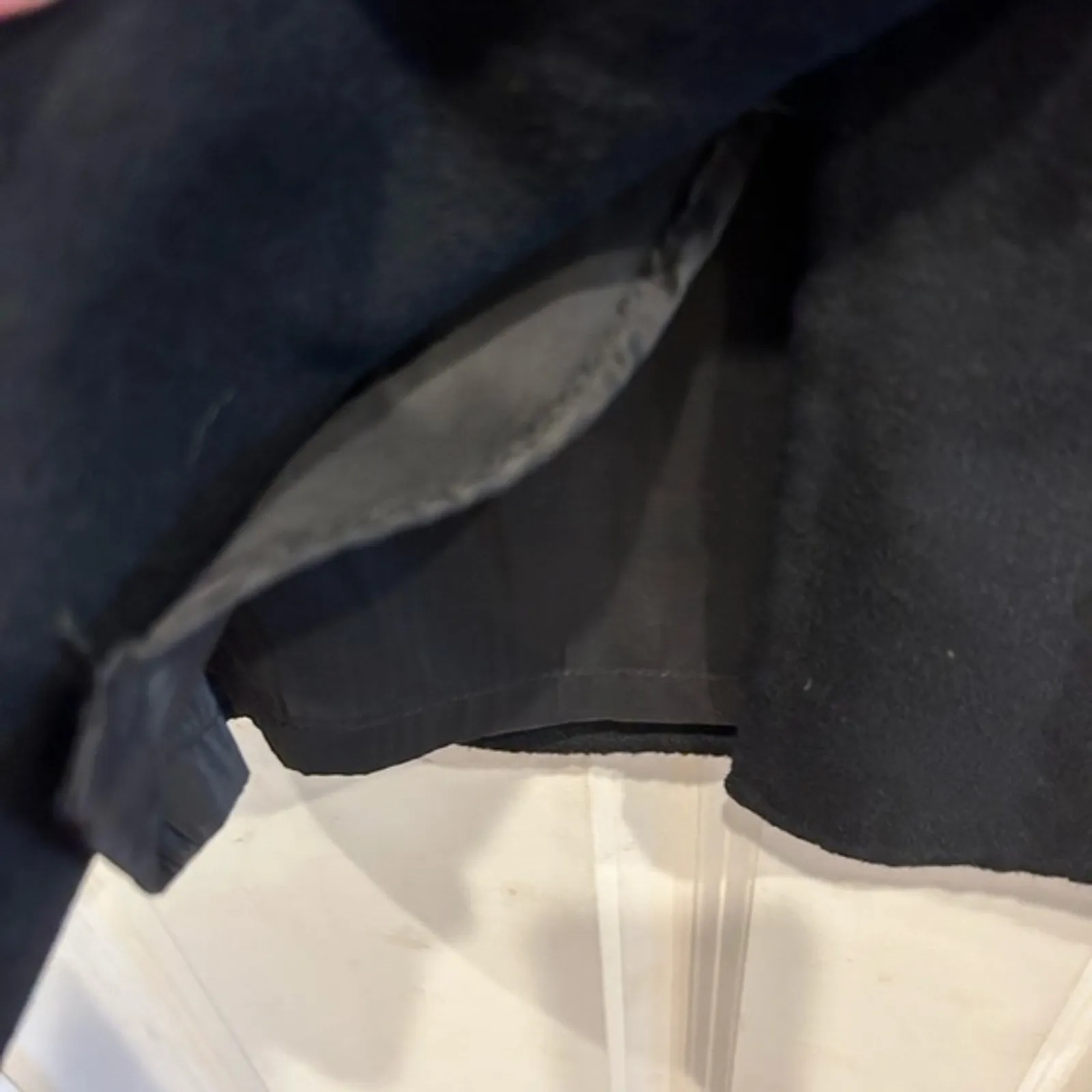 Talbots‎ Navy Blue Blend Pencil Skirt 14 Classic Business Career Tailored Office - Image 3