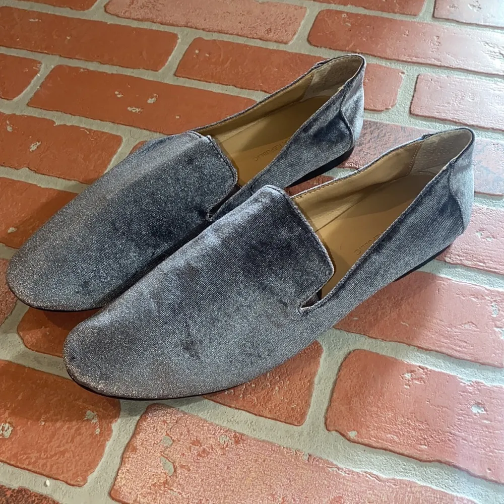 Banana Republic Demi velvet smoking loafers - Image 3