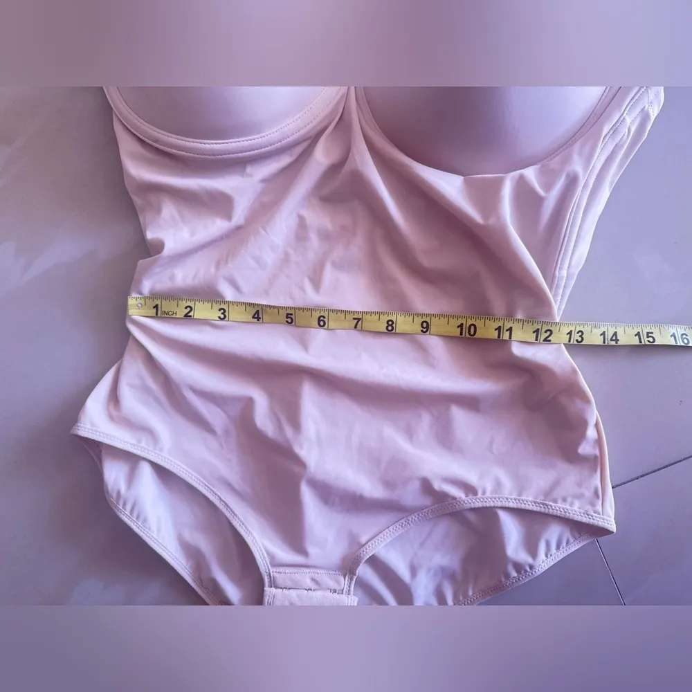 Womens Body Briefer 40D Firm Control Strapless Nude Shapewear FL1256 - Image 13