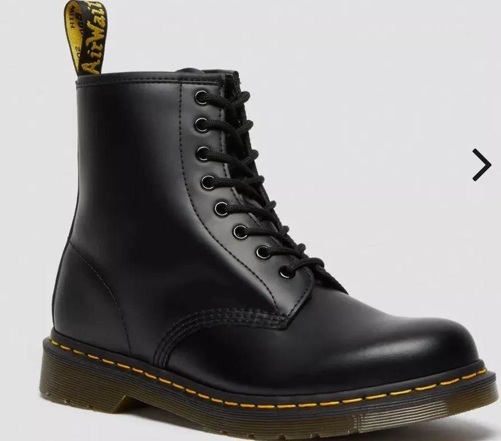 Dr. Martens 1460 Women's Smooth Leather Lace Up Boots Size 7 - Image 12