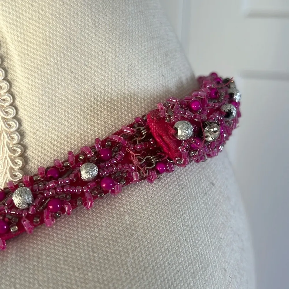 Vintage 90s Prom Dress Pink Size 4 - Image 11