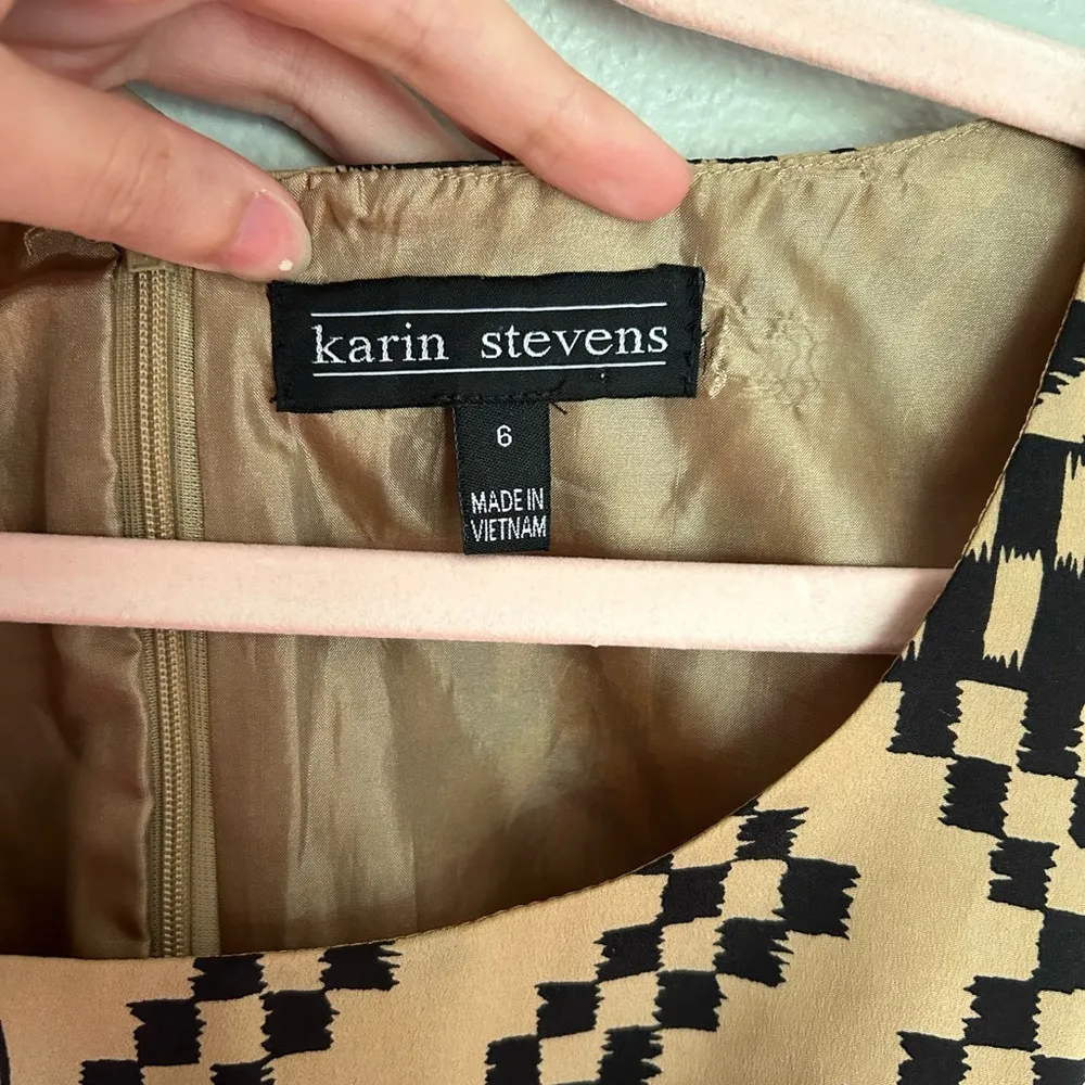 Karin Stevens Aztec print shift dress - Image 6