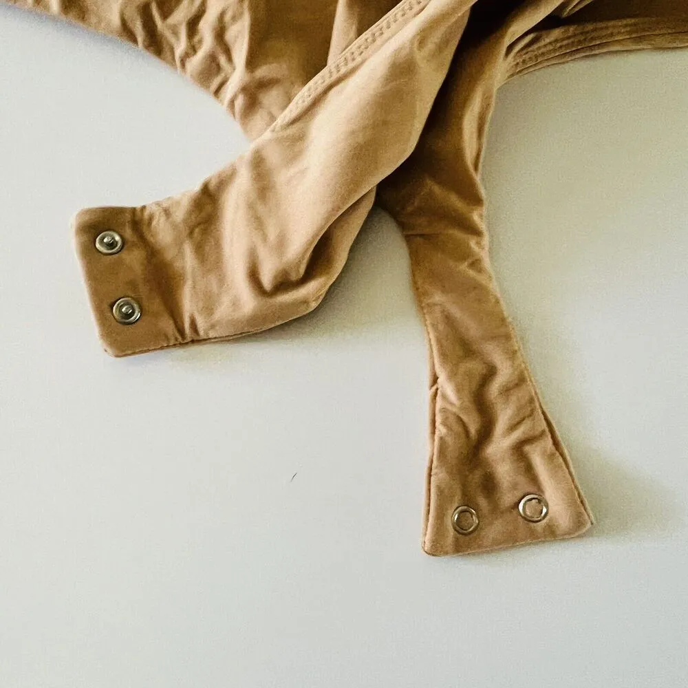 SKIMS Ochre Tan Beige Fits Everybody High Neck Bodysuit - XL - Image 5