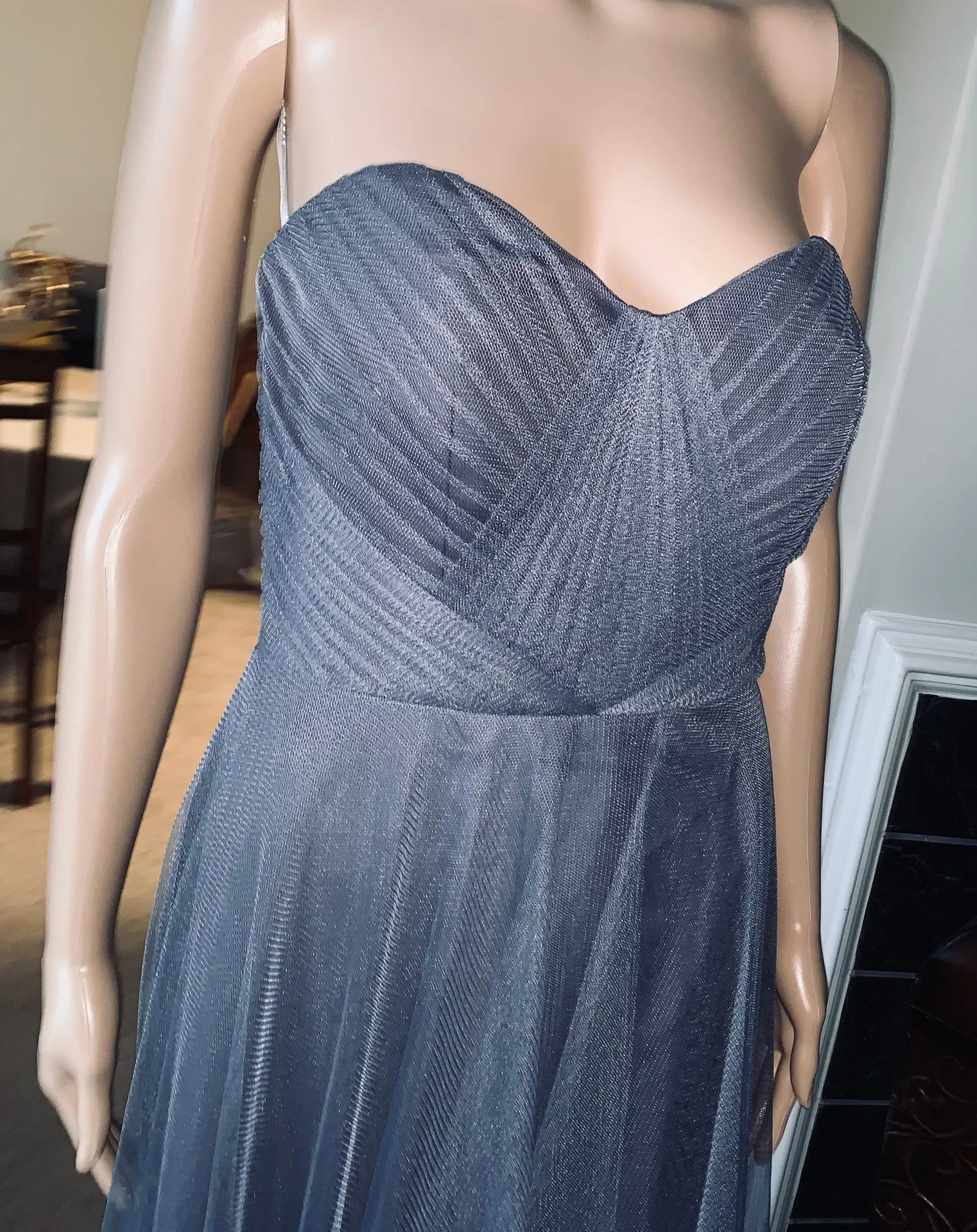 Dessy Collection Strapless Style 4505 - Image 5