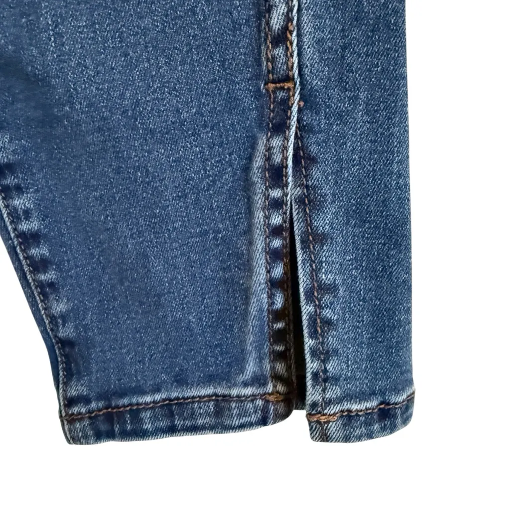 Pilcro Letterpress Mid-Rise Skinny Jeans with Hem Slit Women’s Size 33 Tall - Image 8