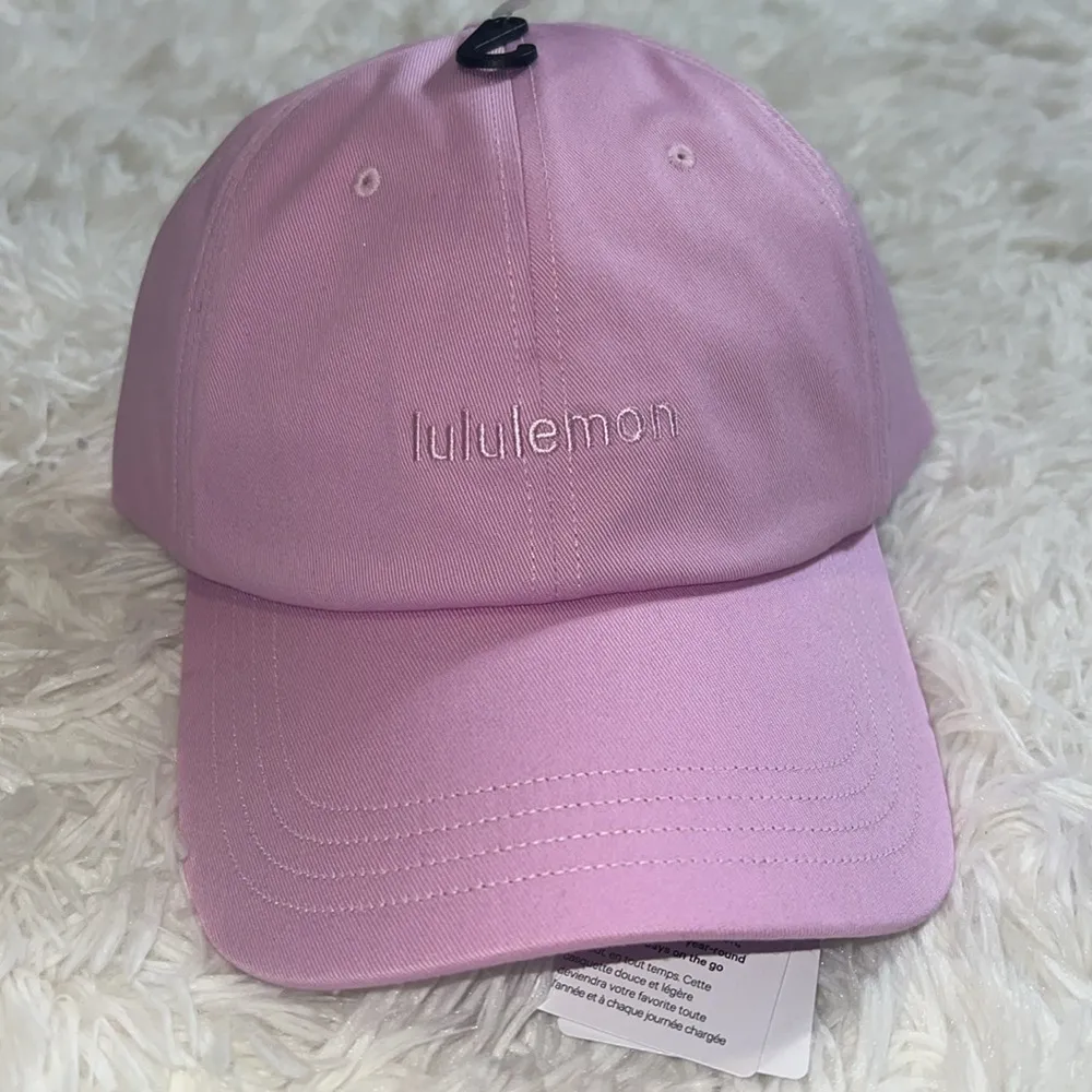 Lululemon Classic Ball Cap Color/ Vita Pink Size L/XL NWT Unisex - Image 2
