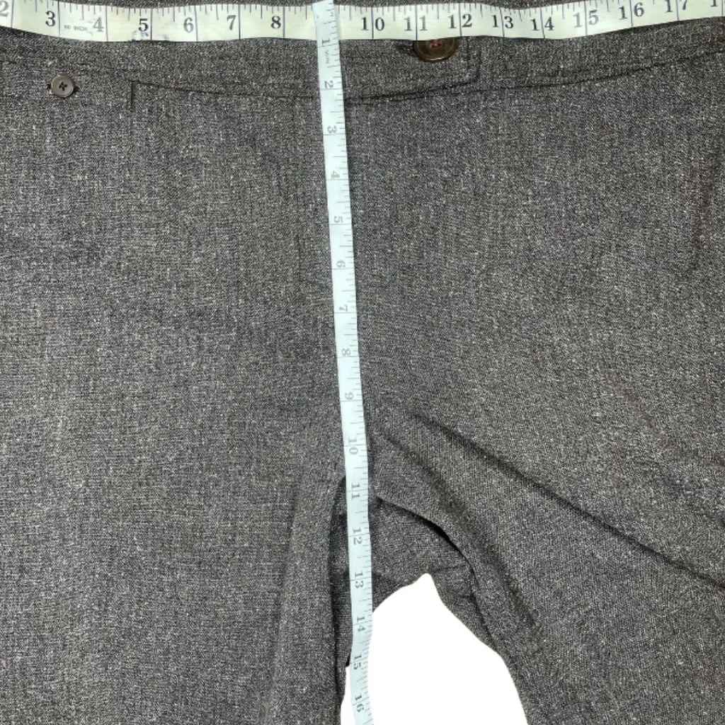 East 5th Womens Secretly Slender Gray Wide Leg Stretch Dress Pants Size 14 - Image 6