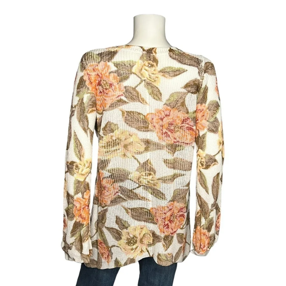 Show Me Your Mumu Magnolia Festibell Floral Sweater Size M - Image 6