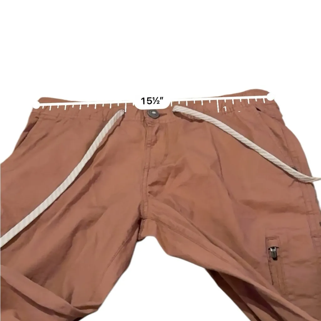 Vuori Ripstop Pant Two Way Organic Stretch Pants in Light Terracotta Sz M - Image 4